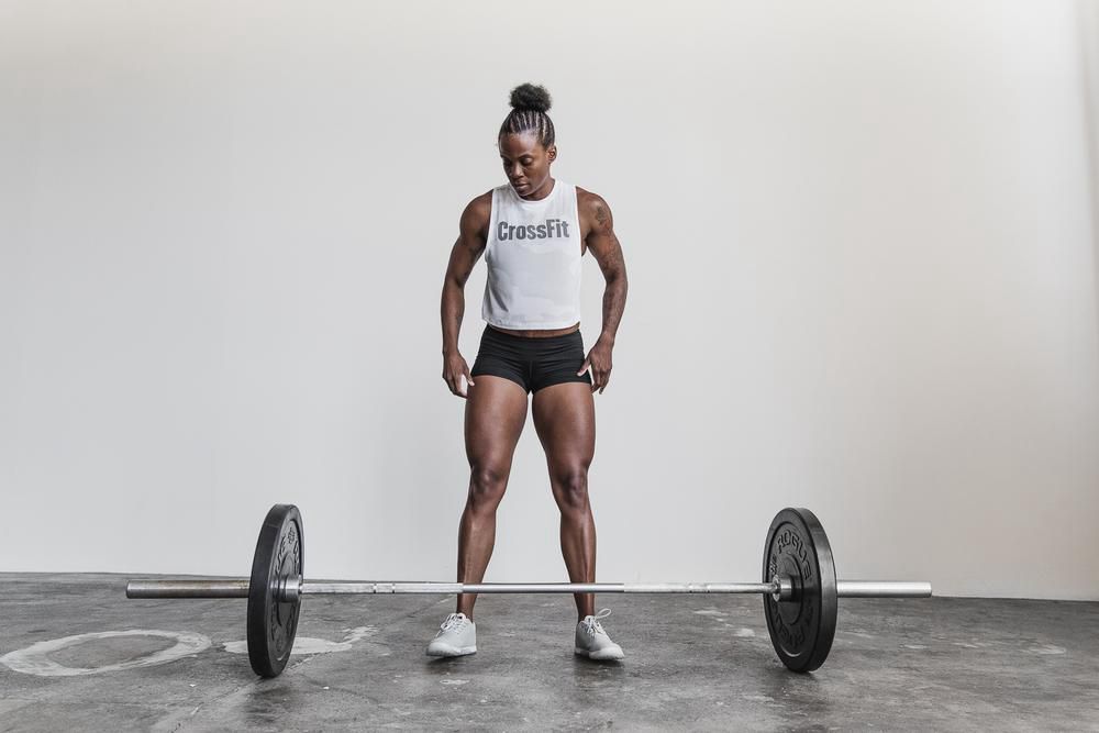 Débardeurs NOBULL Femme Blanche Camouflage - NOBULL Crossfit® Muscle,France (8297-NKUXI)